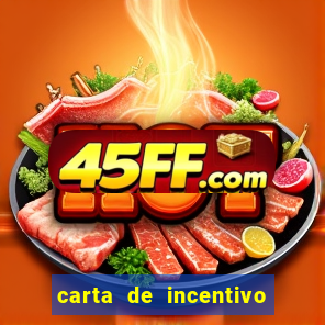 carta de incentivo para alunos